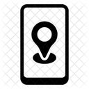Posizione Mobile Localizzatore Mobile Posizione Sulla Mappa Icon