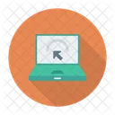 Puntero Cursor Portatil Icono