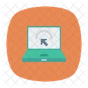 Puntero Cursor Portatil Icono