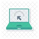 Puntero Cursor Portatil Icono