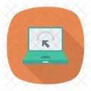 Puntero Cursor Portatil Icono