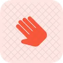 Puntero De Mano Inclinado Deslizar La Mano Tocar Icon