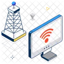 Punto De Acceso Wifi Red Wifi Inalambrico Icon