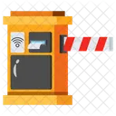 Puesto De Control Control De Seguridad Puesto De Guardia Icono