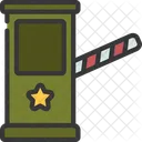Puesto De Control Stand Guerra Icono