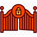 Puesto De Control Garaje Puerta Icono