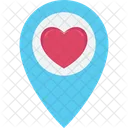 Punto De Fecha Dia Corazon Icon