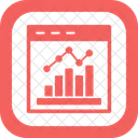 Benchmark Evaluacion Comparativa Negocios Icono