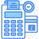 Pos Caja Registradora Maquina De Facturas Icono