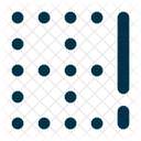 Grid Dots Right Diseno Diseno Diseno Icono