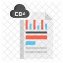 Puntuacion De Emisiones Contaminacion De Automoviles Dioxido De Carbono Icono