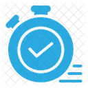 A Tiempo Cronometro Cronometro Icono