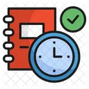 Hora Reloj Calendario Icono