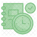 Hora Reloj Calendario Icono