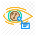 Pupil Dilation Optometry Icon