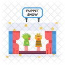 Puppet Show Hand Puppets Puppet Performance Icon