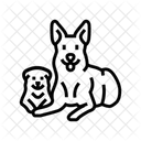 Puppies Dog Breeding Icon