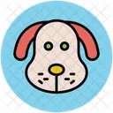 Puppy Face Cartoon Icon