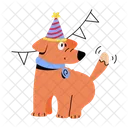 Puppy Birthday  Icon