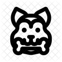 Bite Bone Simple Icon