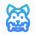 Bite Bone Simple Icon