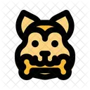 Bite Bone Simple Icon