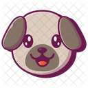 Puppy Face  Icon