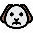 Puppy Frowning Icon