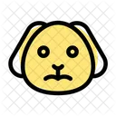 Puppy Frowning Icon