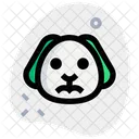 Puppy Frowning Icon