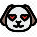 Puppy Heart Eyes Icon