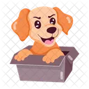 Kawaii Emoticons Dog Pets Dog Cartoons Icon