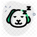 Puppy Sleeping  Icon