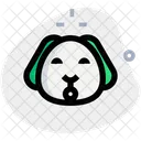 Puppy Smiling Shock Icon