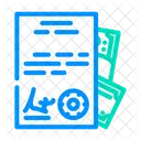 Purchase Documents Bag Icon