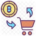 Purchase Bitcoin  Icon