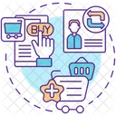 Frequency Purchase Analysis Icon