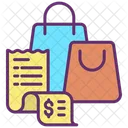 Purchase Invoice Shopping Bill Shopping Invoice Icon