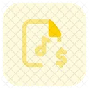 Purchase Music File  Icon