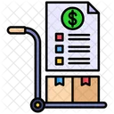 Purchase Order Procurement Logistics Icon