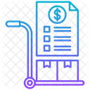 Purchase Order Procurement Logistics Icon