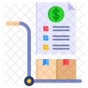 Purchase Order Procurement Logistics Icon