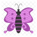 Purple butterfly  Icon