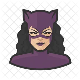 Purple Catwoman  Icon