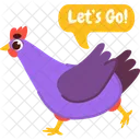 Chicken Fowl Bird Icon