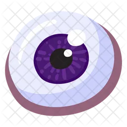 Purple Eye  Icon