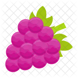 Purple grapes  Icon