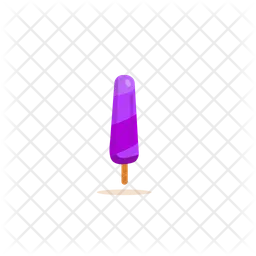 Purple ice cream  Icon