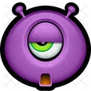 Purple Monster  Icon