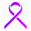 Purple Ribbon  Icon